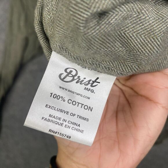 TRANSITION HUCKIT flannel shirt Men's Large Workwear Mechanic Soft - Picture 7 of 8